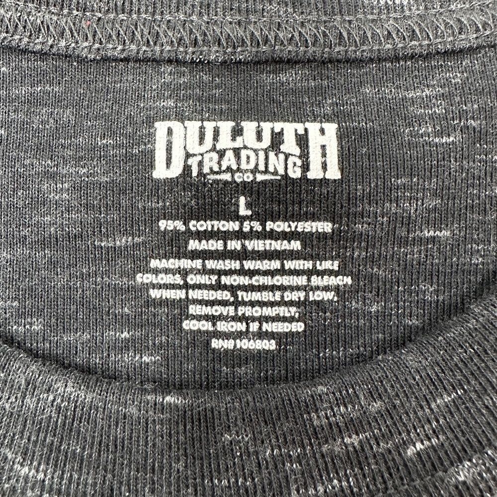 DULUTH TRADING CO. T-SHIRT MENS L - Picture 2 of 11